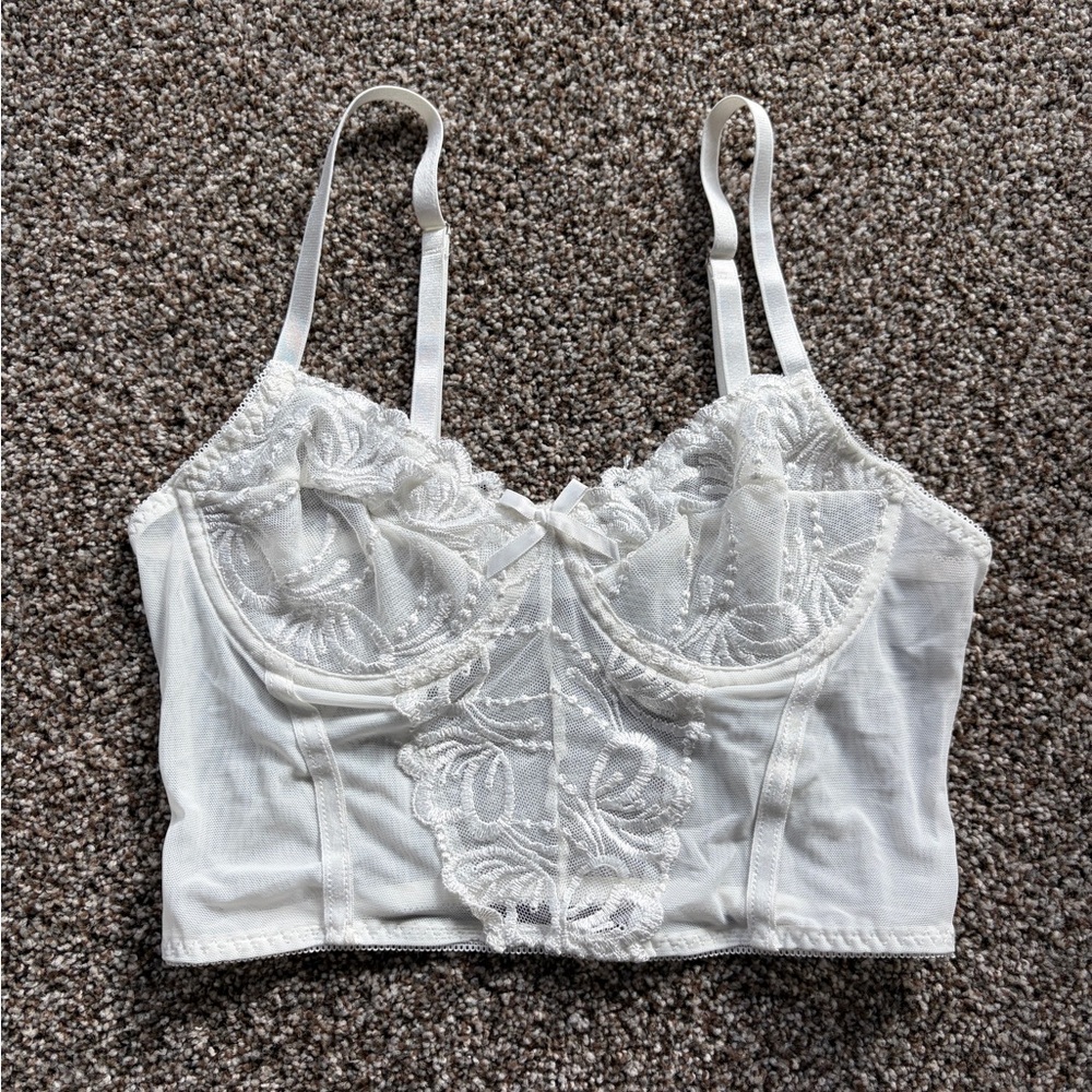 White Lace Bralette